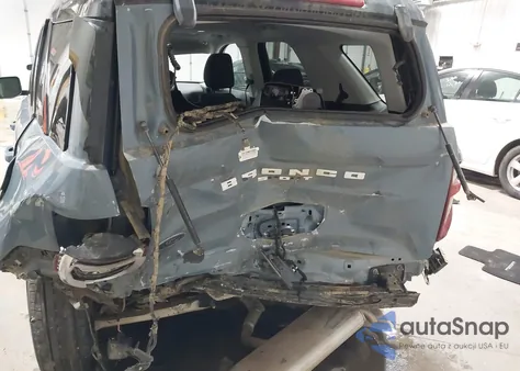 2024 Ford Bronco Sport Outer Banks z USA, uszkodzony, nr VIN 3FMCR9C6XRRF43792